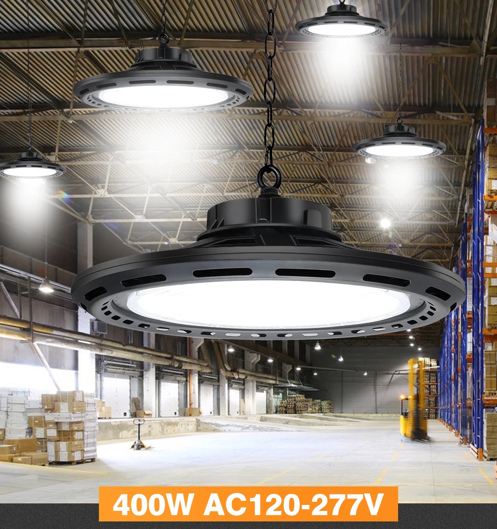 400w Bay Brightness Led Warehouses Ip65 (400w, 6000k) | Commercial Equipment | Commercial Use | 400W - Image 2