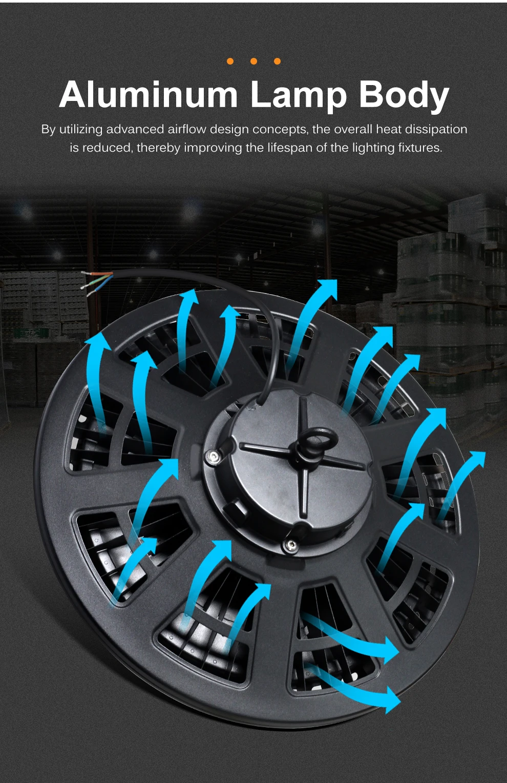 400w Bay Brightness Led Warehouses Ip65 (400w, 6000k) | Commercial Equipment | Commercial Use | 400W - Image 8