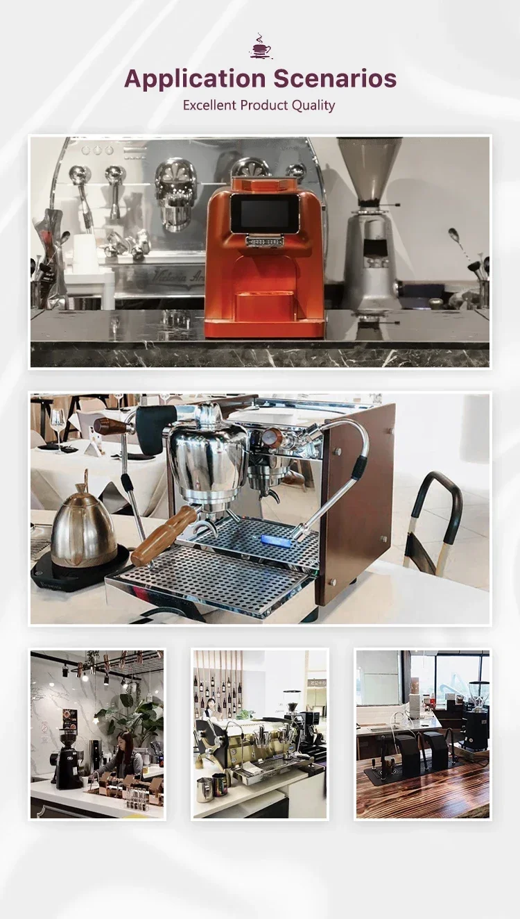 Commercial Equipment Unit - Commercial Use: Coffee Adjustable Flat Grinder Setting Maker Electric (stainless, Powder) | Stainless steel | fitvarious | - Image 9
