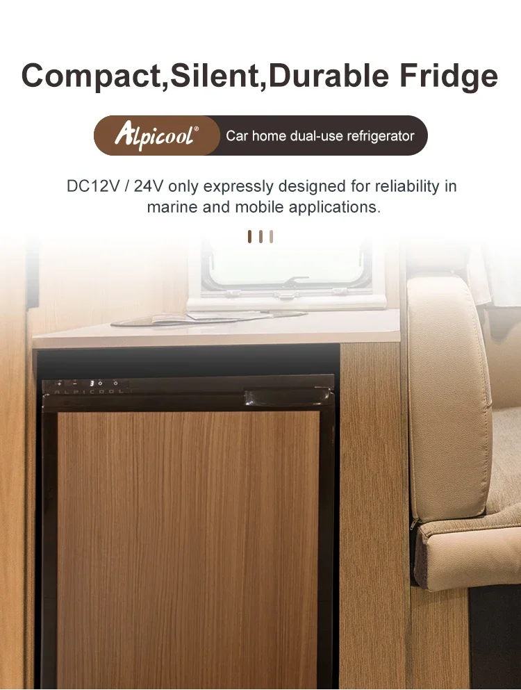 Vehicle Upright 85l 12v Refrigerator | 790mm 485mm 455m | Commercial Equipment - Image 2