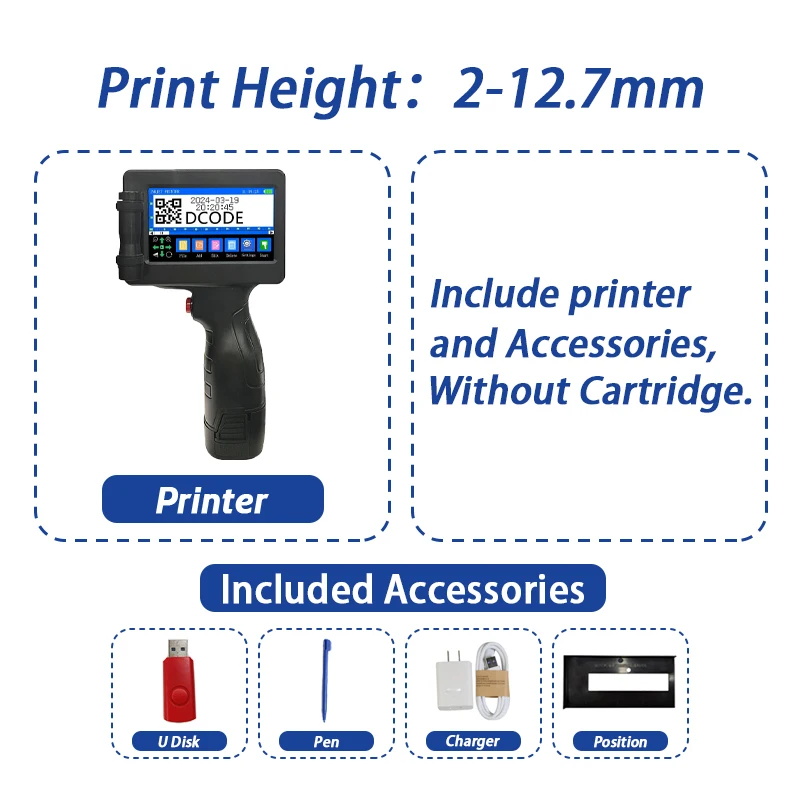 Text Number 12.7mm Handheld (battery, Linux) - Commercial Equipment For Commercial Use | hold | beautiful | Touch Panel | Commercial Equipment