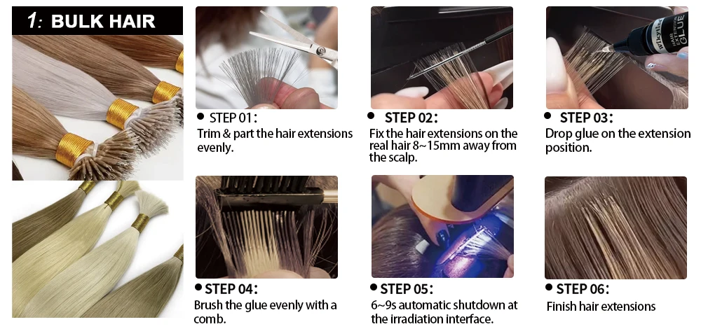 Light Extension Wikytina Long-lasting Salon (blending, Clear) | Commercial Equipment | Commercial Use | selection - Image 11