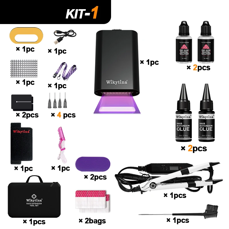 Light Extension Wikytina Long-lasting Salon (blending, Clear) | Commercial Equipment | Commercial Use | selection - Image 16