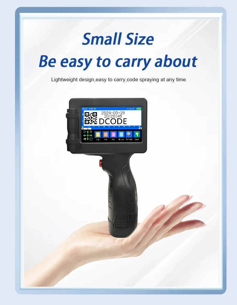 Text Number 12.7mm Handheld (battery, Linux) - Commercial Equipment For Commercial Use | hold | beautiful | Touch Panel | Commercial Equipment - Image 5