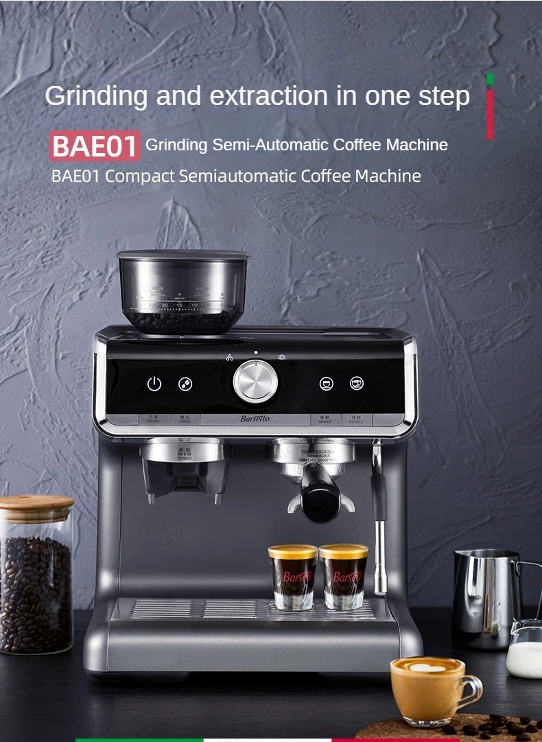 Milk Coffee Steam Multi-function Grinder Espresso Frother (same, Want) - Commercial Equipment - Commercial Use | price | cheaper. | look - Image 3