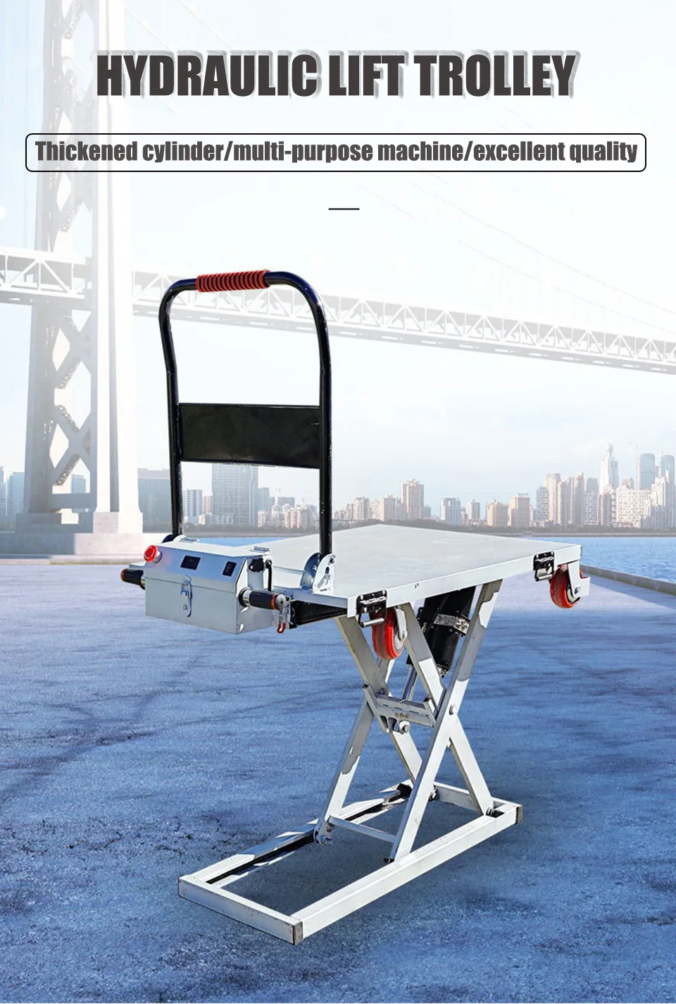 Truck Hydraulic Platform (weight, Capacity) - Commercial Use - Commercial Equipment | Lifting Height 100cm | Lifting Height 120cm | Lifting Height 80c - Image 2