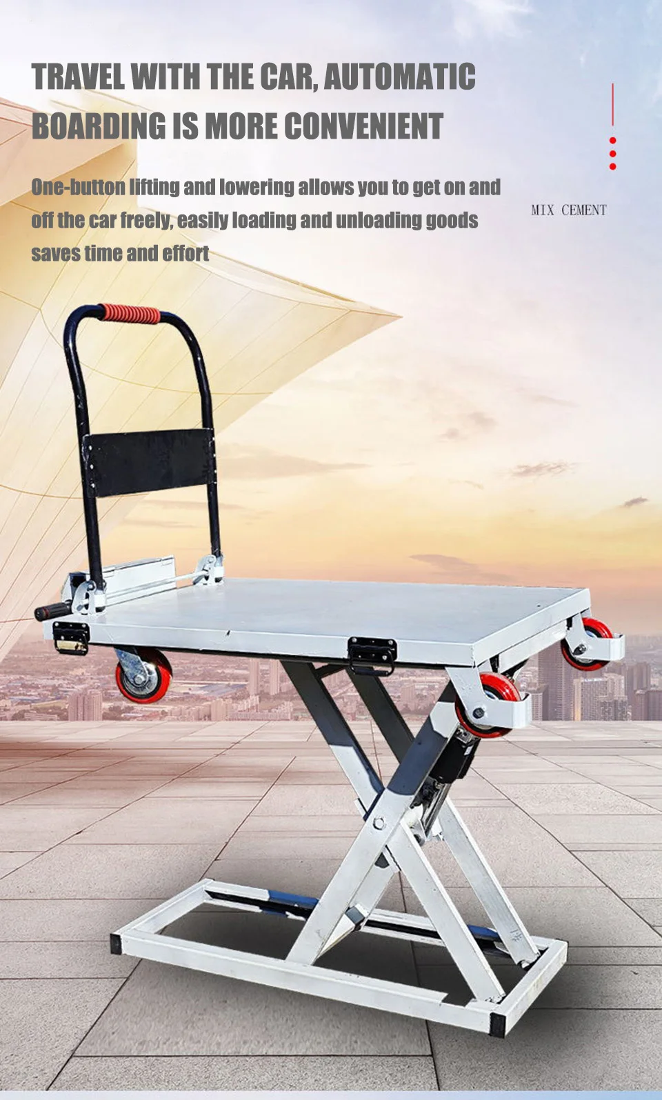 Truck Hydraulic Platform (weight, Capacity) - Commercial Use - Commercial Equipment | Lifting Height 100cm | Lifting Height 120cm | Lifting Height 80c - Image 7