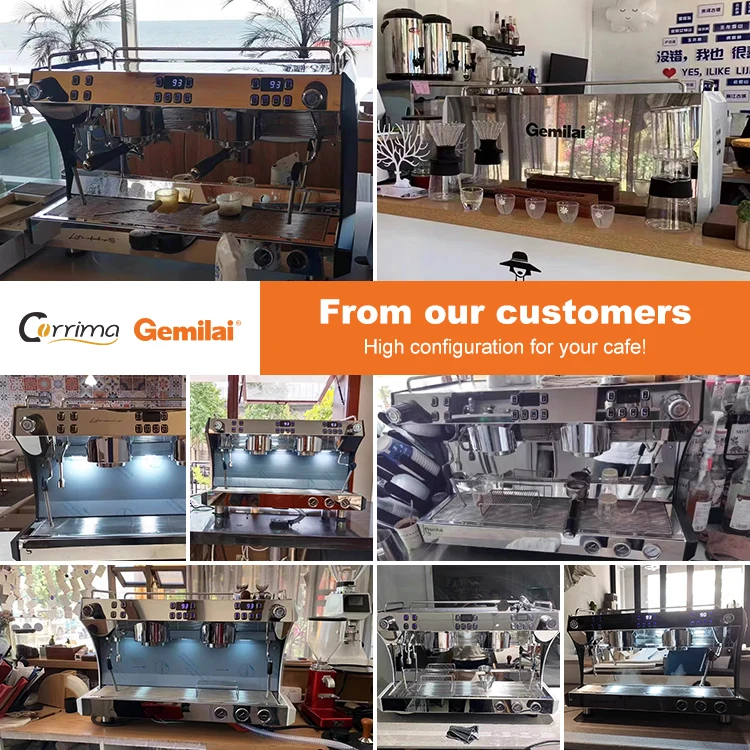 Two Groups Semi-automatic Espresso Crm3120c: Commercial Equipment Unit - Commercial Use - Rotary, N.w/g.w | 5.25L | 220V | 4200W - Image 11