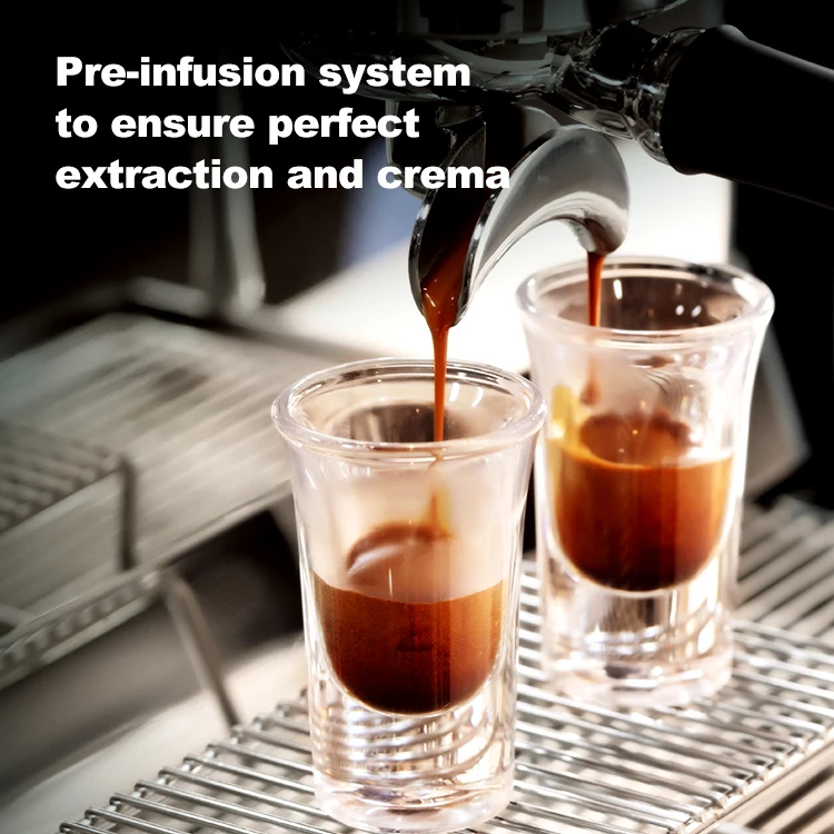Two Groups Semi-automatic Espresso Crm3120c: Commercial Equipment Unit - Commercial Use - Rotary, N.w/g.w | 5.25L | 220V | 4200W - Image 4