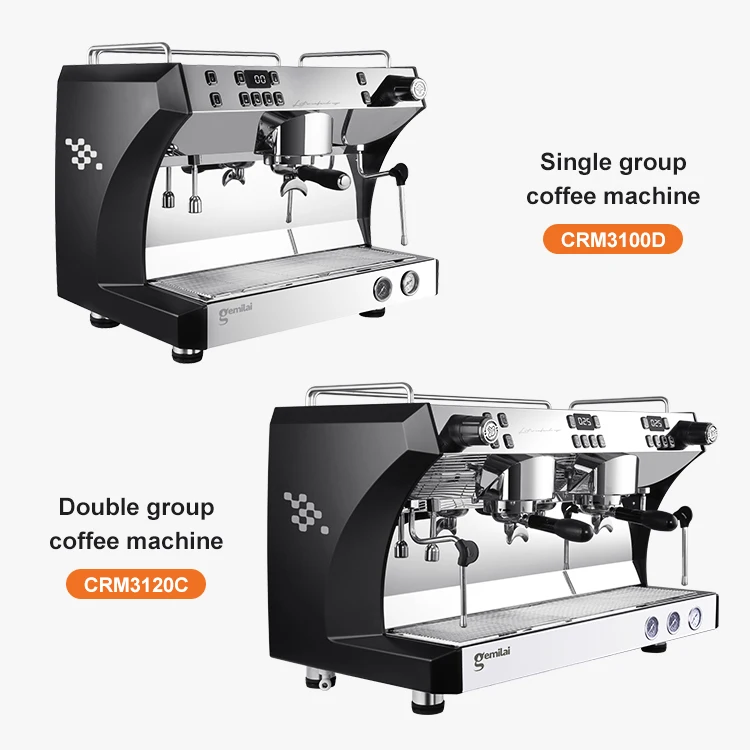 Two Groups Semi-automatic Espresso Crm3120c: Commercial Equipment Unit - Commercial Use - Rotary, N.w/g.w | 5.25L | 220V | 4200W - Image 7