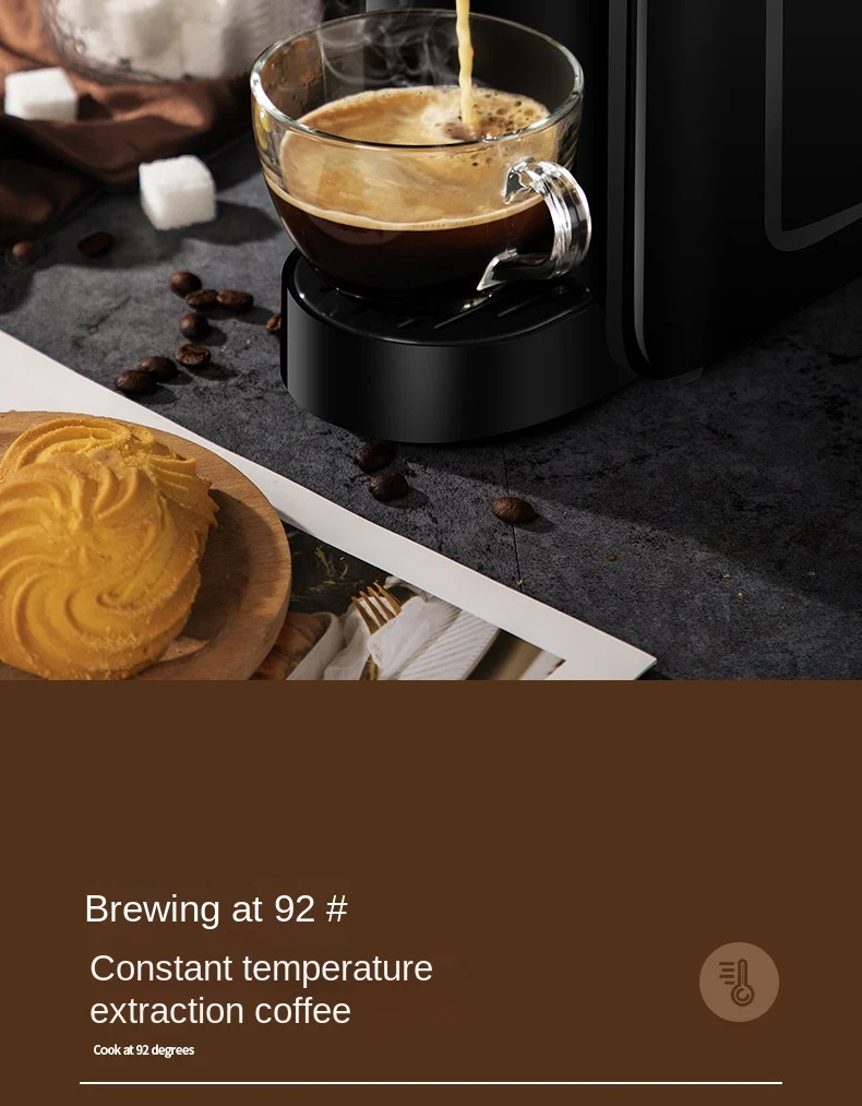 All-in-one Espresso Capsule Small Battery Power: Commercial Equipment Unit - Commercial Use - Exploring, Design | 0.6L | 220V | 1450W - Image 6