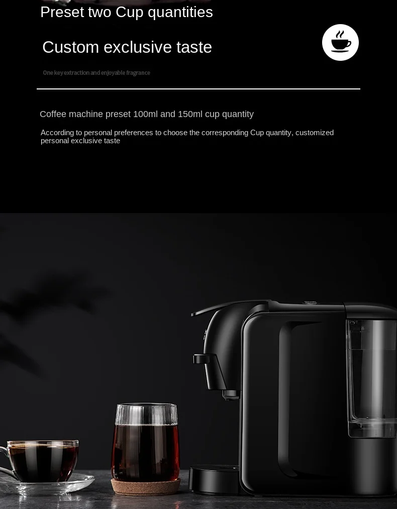 All-in-one Espresso Capsule Small Battery Power: Commercial Equipment Unit - Commercial Use - Exploring, Design | 0.6L | 220V | 1450W - Image 8