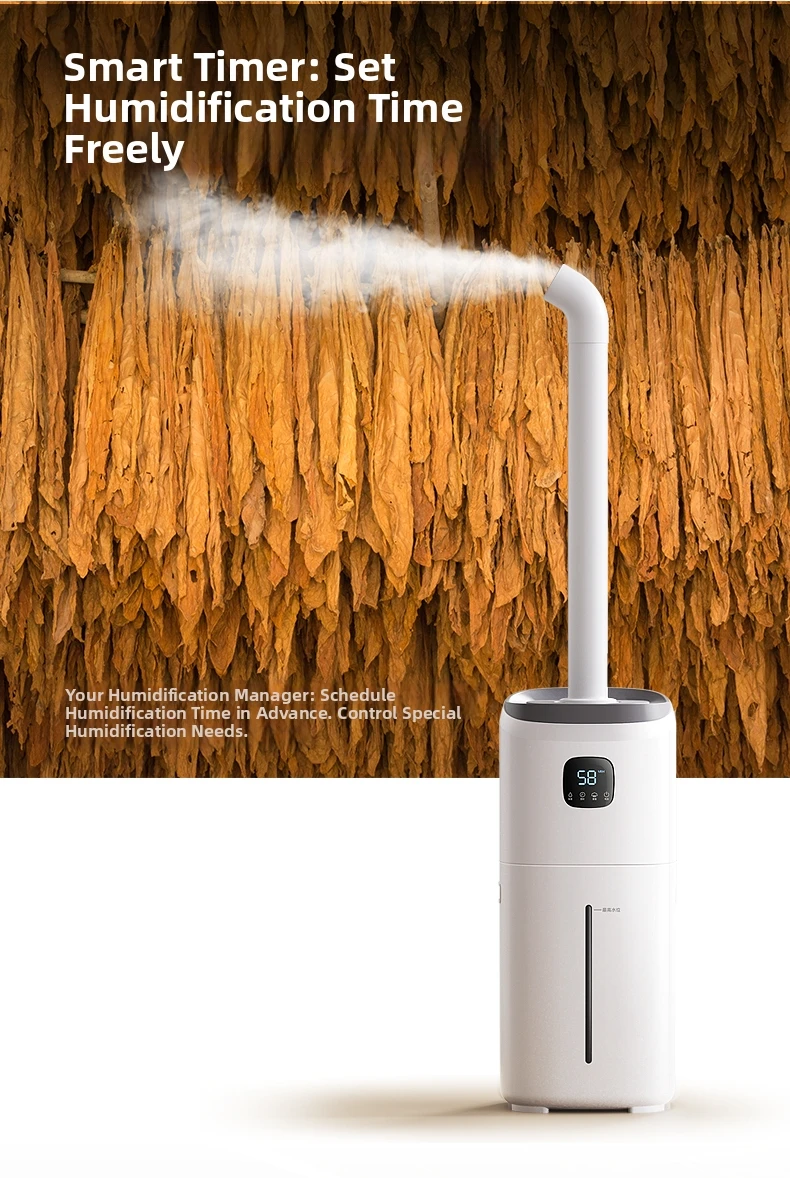 Humidifier Capacity Mist Energy White 15l Ultrasonic/cool (15l, Remote Control) - Commercial Equipment For Commercial Use | 15L | Touch | Commercial E - Image 5