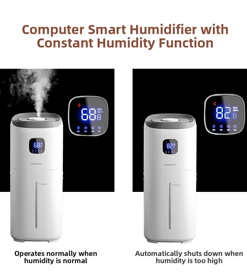 Humidifier Capacity Mist Energy White 15l Ultrasonic/cool (15l, Remote Control) - Commercial Equipment For Commercial Use | 15L | Touch | Commercial E - Image 7