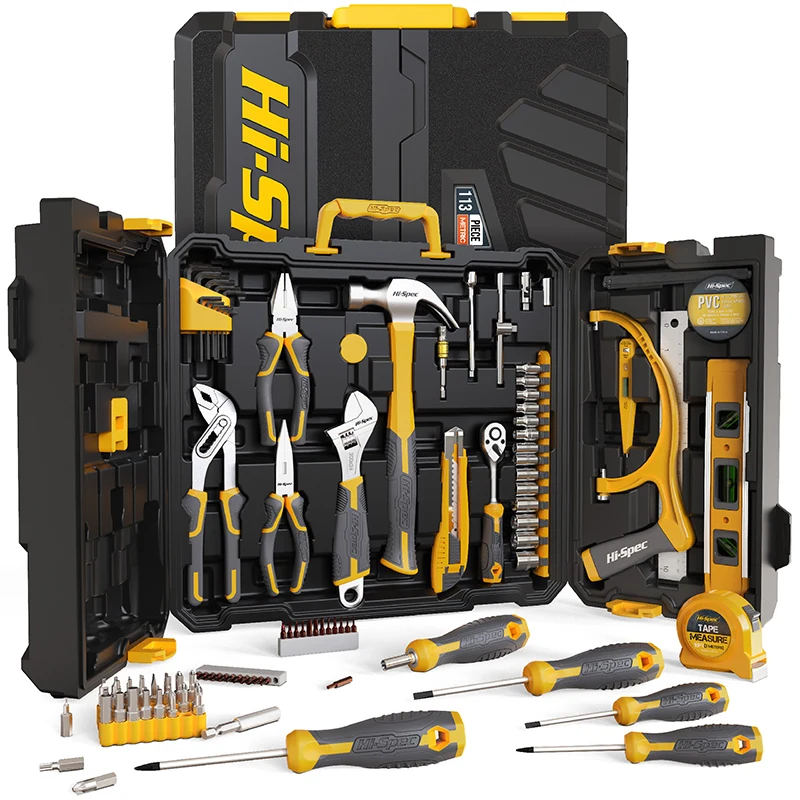 Mechanics Set Suitcase Complete Spanner Socket Mechanical (113pc) | Commercial Equipment | Commercial Use | 113pc | Commercial Equipment - Image 5