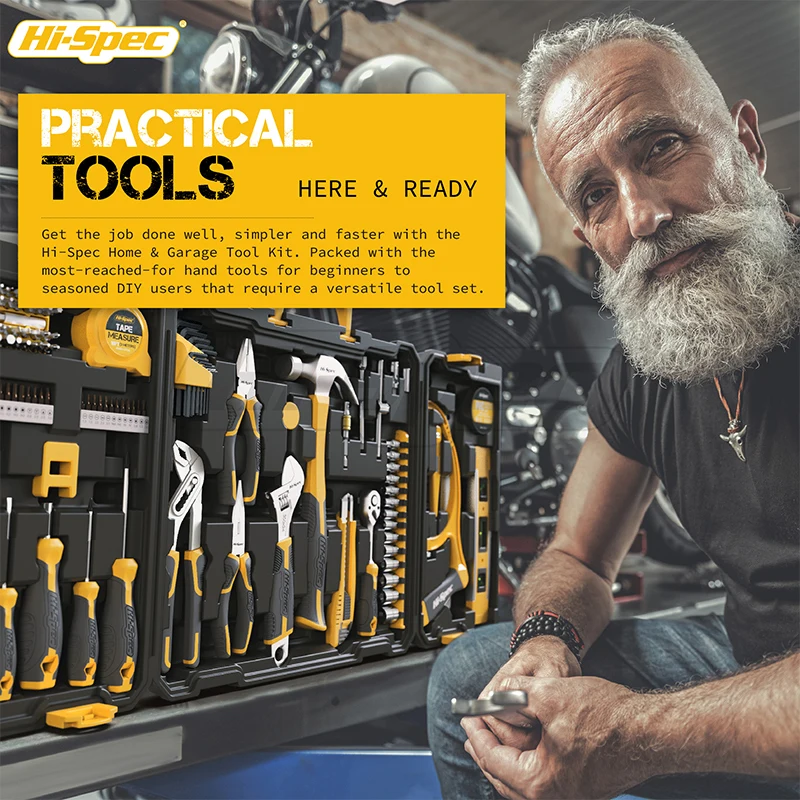 Mechanics Set Suitcase Complete Spanner Socket Mechanical (113pc) | Commercial Equipment | Commercial Use | 113pc | Commercial Equipment - Image 8
