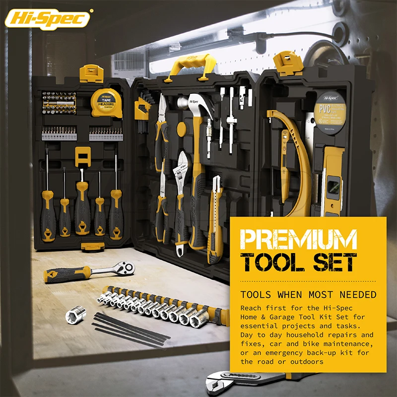 Mechanics Set Suitcase Complete Spanner Socket Mechanical (113pc) | Commercial Equipment | Commercial Use | 113pc | Commercial Equipment - Image 9