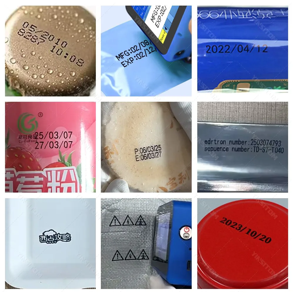 12.7mm Mini Date Inkjet Batch | Add 1BK ink | Only 1ink No Printer | Only 2ink No Printer | Printer Standard | Commercial Equipment - Image 10