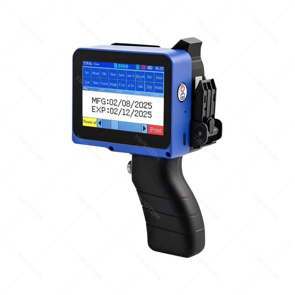 12.7mm Mini Date Inkjet Batch | Add 1BK ink | Only 1ink No Printer | Only 2ink No Printer | Printer Standard | Commercial Equipment - Image 16