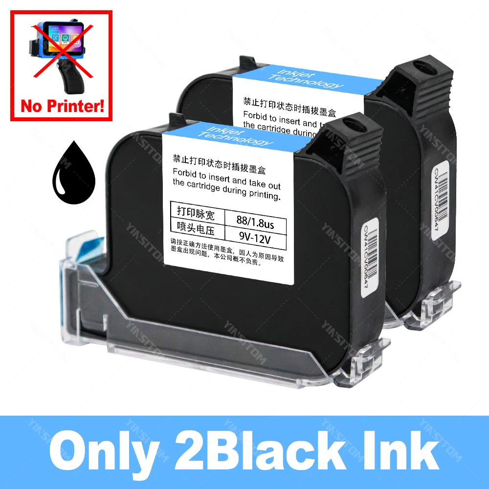 12.7mm Mini Date Inkjet Batch | Add 1BK ink | Only 1ink No Printer | Only 2ink No Printer | Printer Standard | Commercial Equipment - Image 22