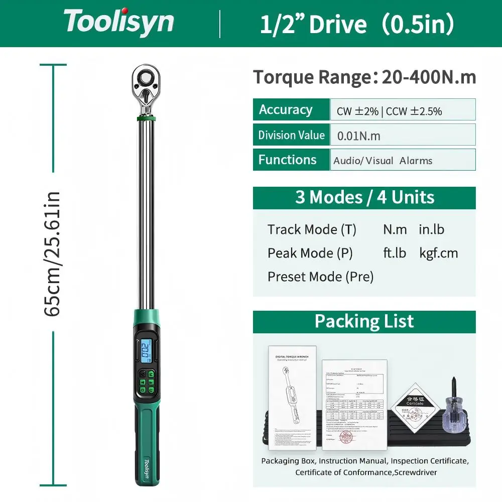 Accuracy Multiple Wrench 1/2 (preset, Ratce) - Commercial Use - Commercial Equipment | effectively | caused | adds | Commercial Equipment - Image 30