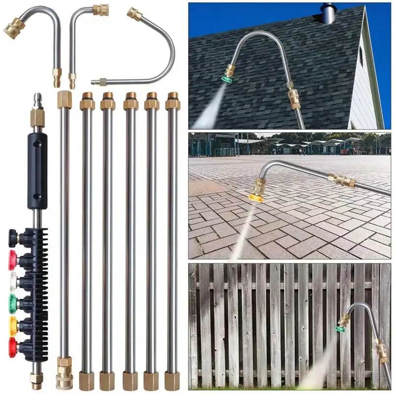 Commercial Equipment Unit - Commercial Use: Set Pressure Gutter 4000 Telescoping Washer (suitable, Steel) | Stainless steel | temperature | clean - Image 4