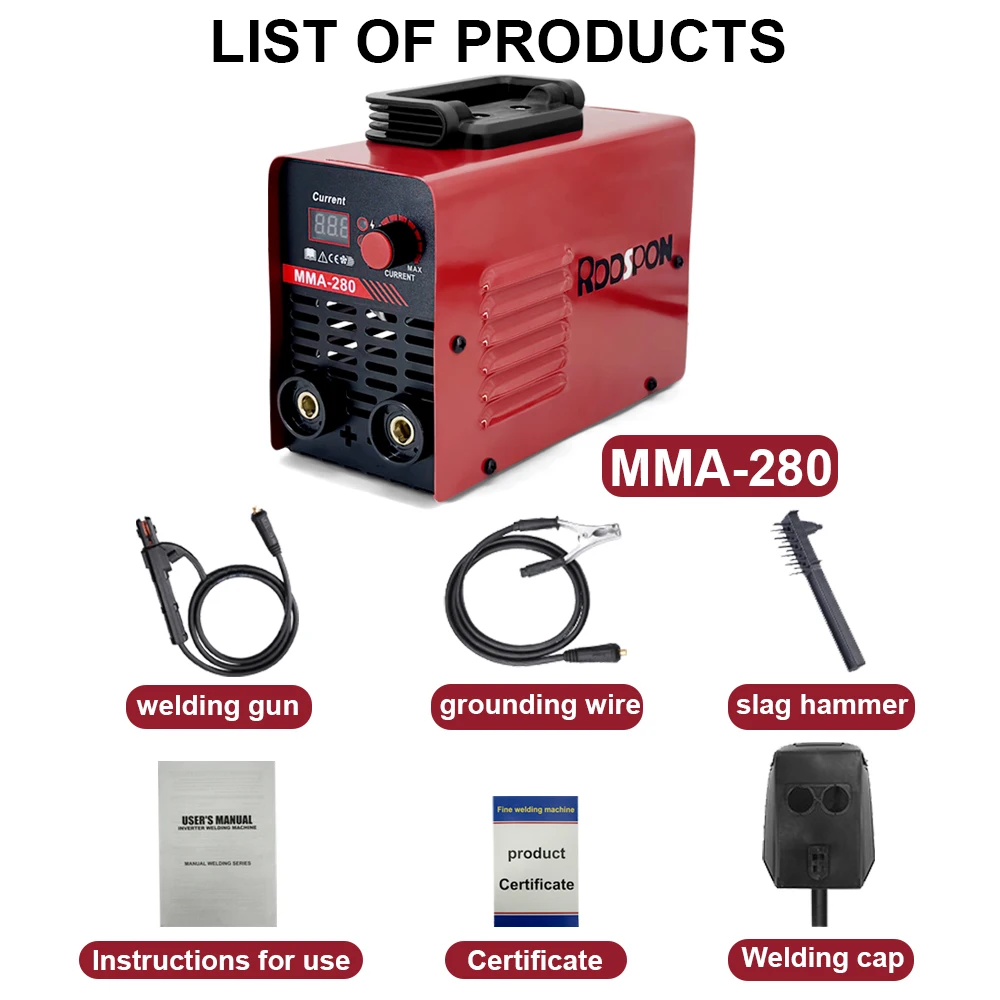 Welder Electric Repair (220v, Product): Commercial Equipment - Commercial Use | 220V | input | adjustment | insulation | Commercial Equipment - Image 16