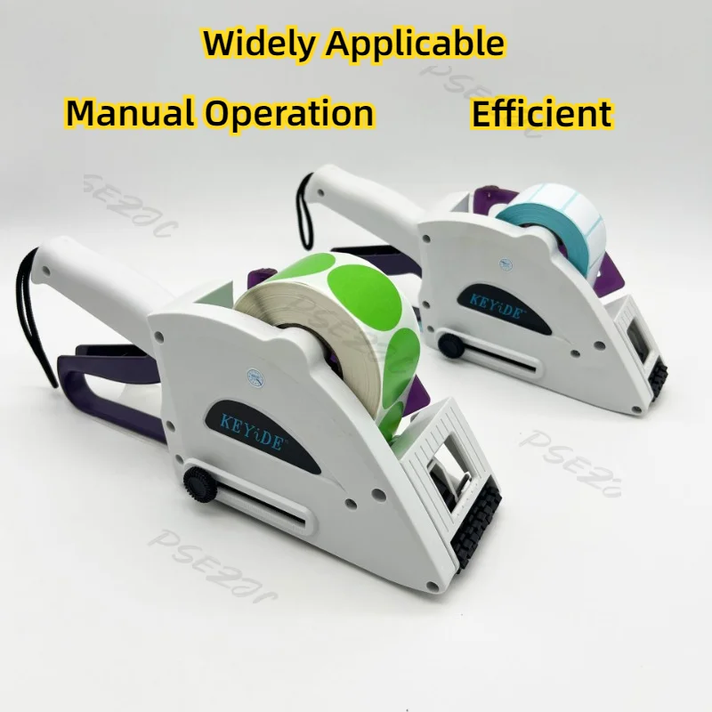 Round Flat Self-adhesive Semi Sticker Labeling (labels, Product) | Commercial Equipment | Commercial Use | prevail. - Image 2