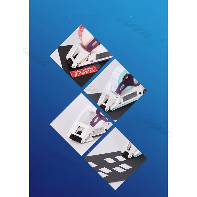Round Flat Self-adhesive Semi Sticker Labeling (labels, Product) | Commercial Equipment | Commercial Use | prevail. - Image 3