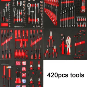 Home Mechanic Box Workshop (description, Iron) - Commercial Equipment For Commercial Use | 15.5/15 | tray | sockets | Commercial Equipment