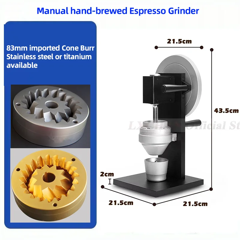 Homewise Grinder Conical Stainless Turkish Milling (stainless Steel, Keep) - Commercial Use - Commercial Equipment | Stainless steel | please | keep