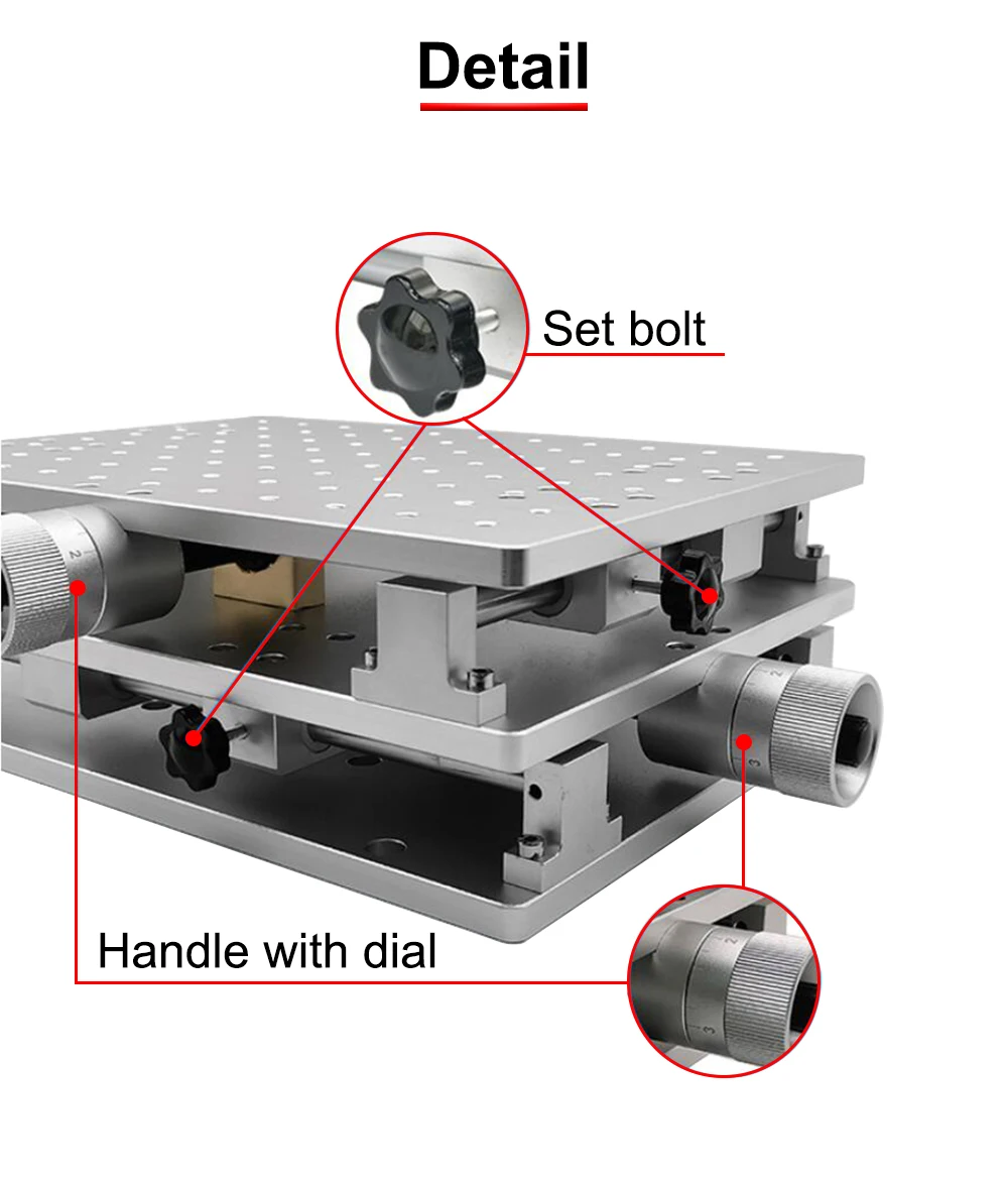 Hunst Axis Workbench Portable Table Marking (aluminum, Hol-300) - Commercial Use - Commercial Equipment | Aluminum | bottom | mounting - Image 5