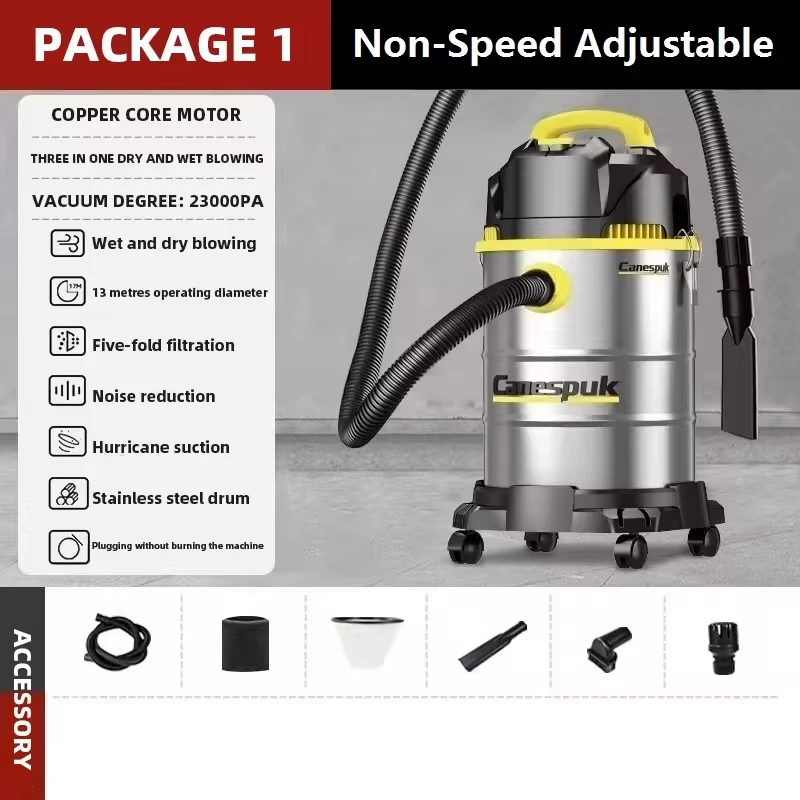3300w Dry Cleaner Strong Suitable Garage (3300w, B) | Wet/dry Vacuum | Workshop Cleanup | 3300W | B | Industrial Wet/Dry Vacuums