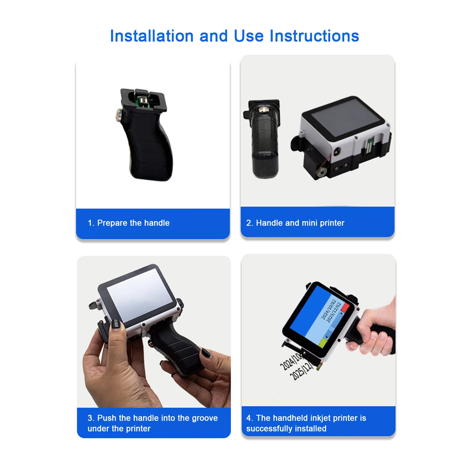 Inkjet Label Handheld (stone) - Commercial Use - Commercial Equipment | running | practical | carry | Commercial Equipment - Image 12