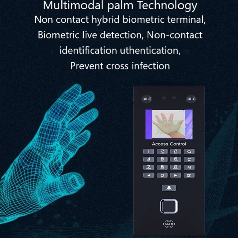 Attendance Integrated Central Access Recognition Intelligent Fingerprint Facial Machine Control | NX7-EM | Rface602S-EM - Image 15