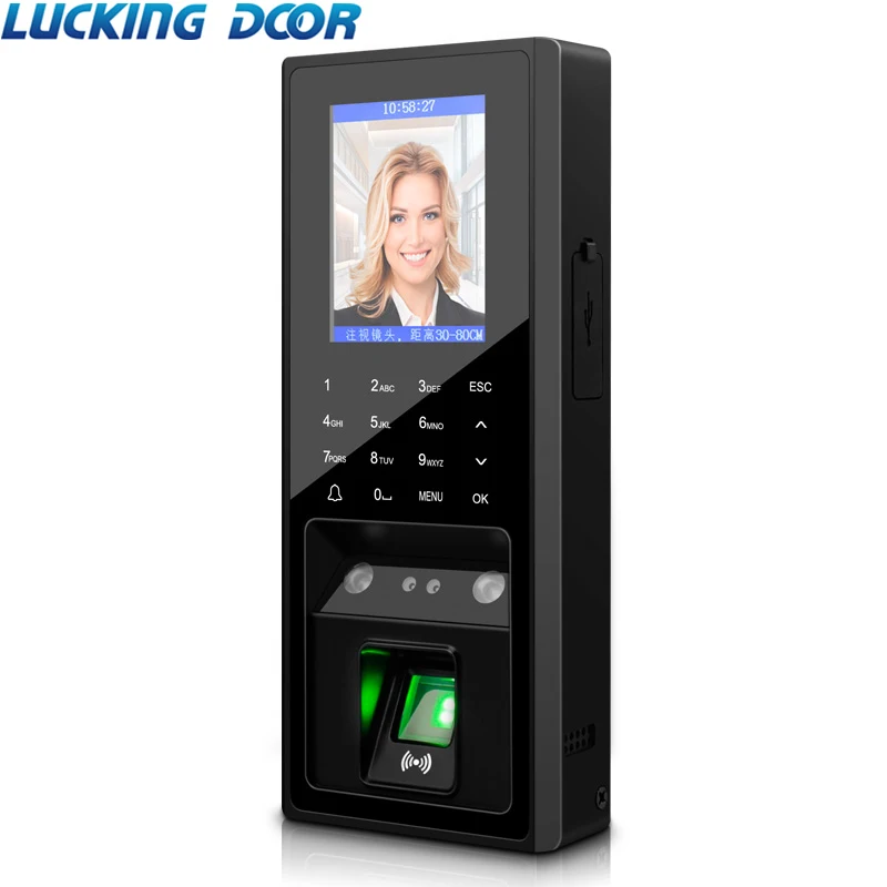 Attendance Integrated Central Access Recognition Intelligent Fingerprint Facial Machine Control | NX7-EM | Rface602S-EM - Image 2
