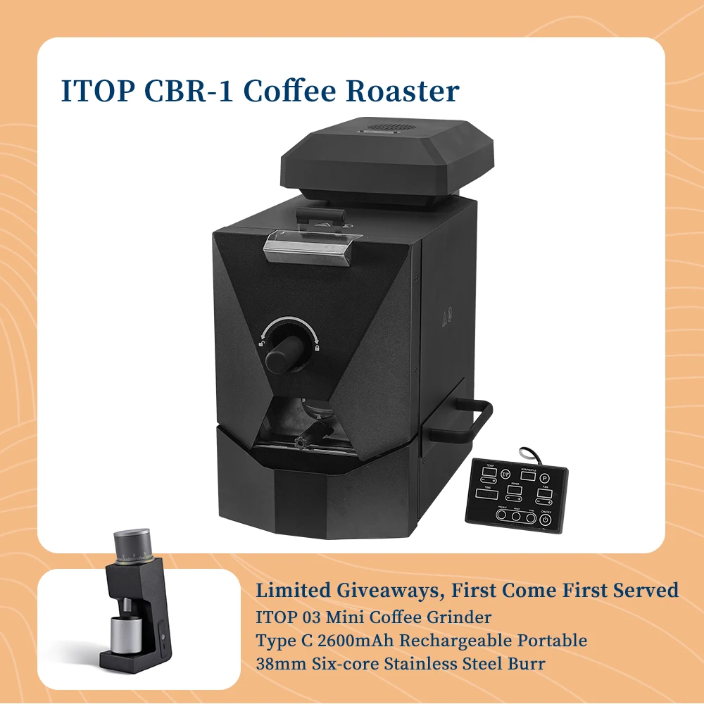 Itop Roaster Automatic Roasting Small Business (1000w, Timer) | Commercial Equipment | Commercial Use | 110V - Image 30