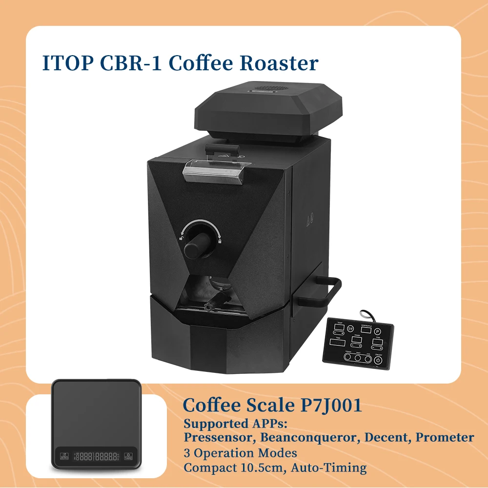 Itop Roaster Automatic Roasting Small Business (1000w, Timer) | Commercial Equipment | Commercial Use | 110V - Image 31