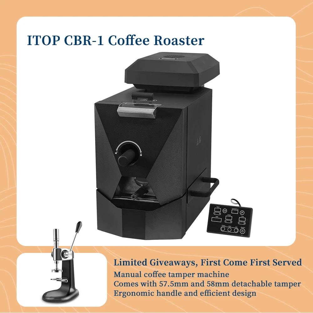 Itop Roaster Automatic Roasting Small Business (1000w, Timer) | Commercial Equipment | Commercial Use | 110V - Image 32
