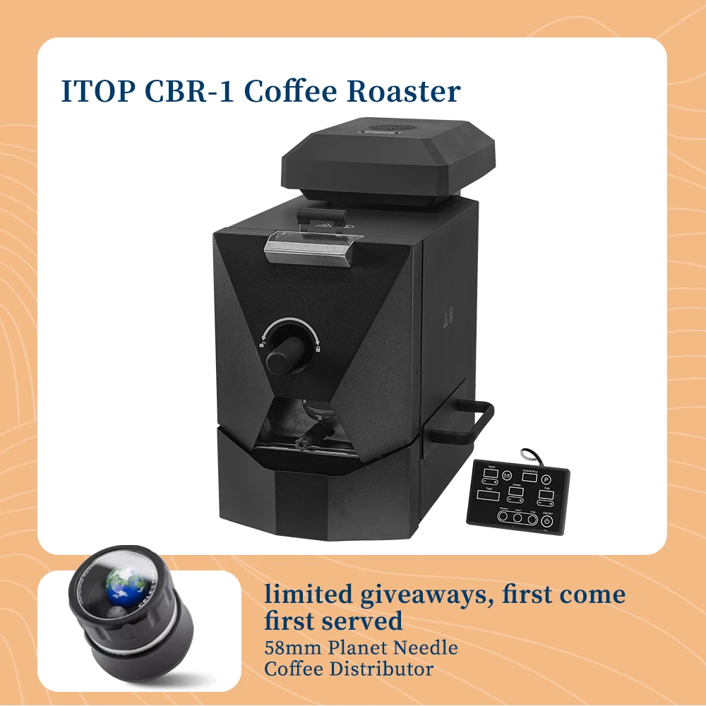 Itop Roaster Automatic Roasting Small Business (1000w, Timer) | Commercial Equipment | Commercial Use | 110V - Image 33