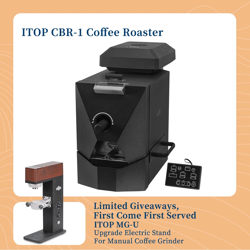Itop Roaster Automatic Roasting Small Business (1000w, Timer) | Commercial Equipment | Commercial Use | 110V - Image 34