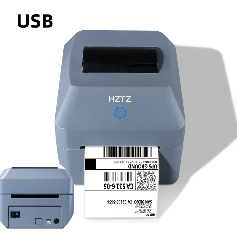 Label Printer4 Businesses Printers Desktop Package Printer - Commercial Equipment Unit For Commercial Use - EU Plug | UK Plug | Commercial Equipment
