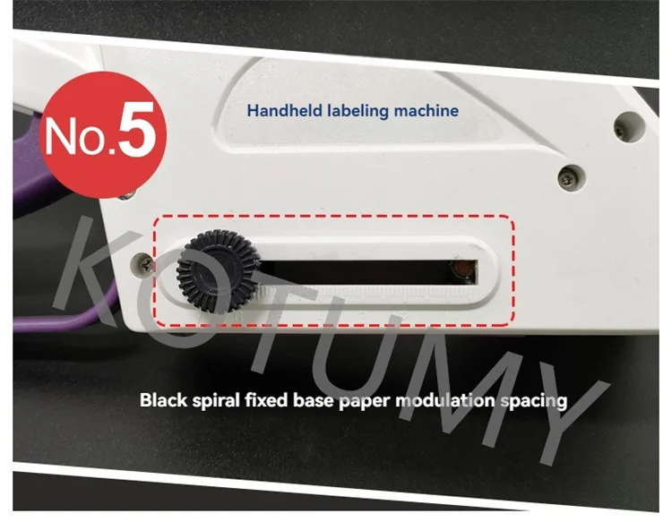 Labeling Price Fast Mobile Label Handheld Semi-automatic (parcel, Bsc-60) | Commercial Equipment | Commercial Use | feature - Image 13