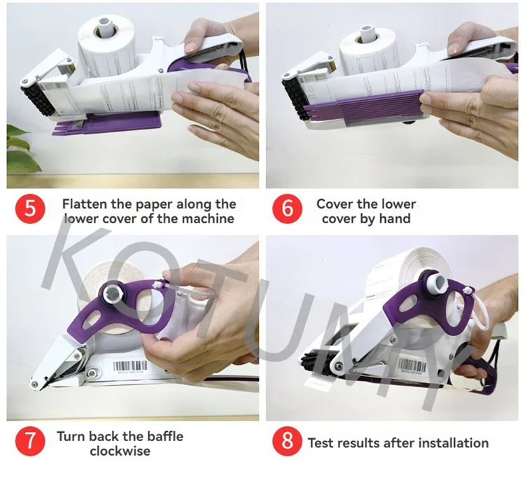 Labeling Price Fast Mobile Label Handheld Semi-automatic (parcel, Bsc-60) | Commercial Equipment | Commercial Use | feature - Image 18