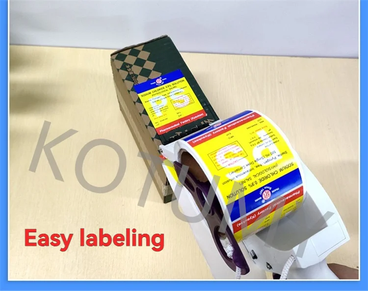 Labeling Price Fast Mobile Label Handheld Semi-automatic (parcel, Bsc-60) | Commercial Equipment | Commercial Use | feature - Image 9