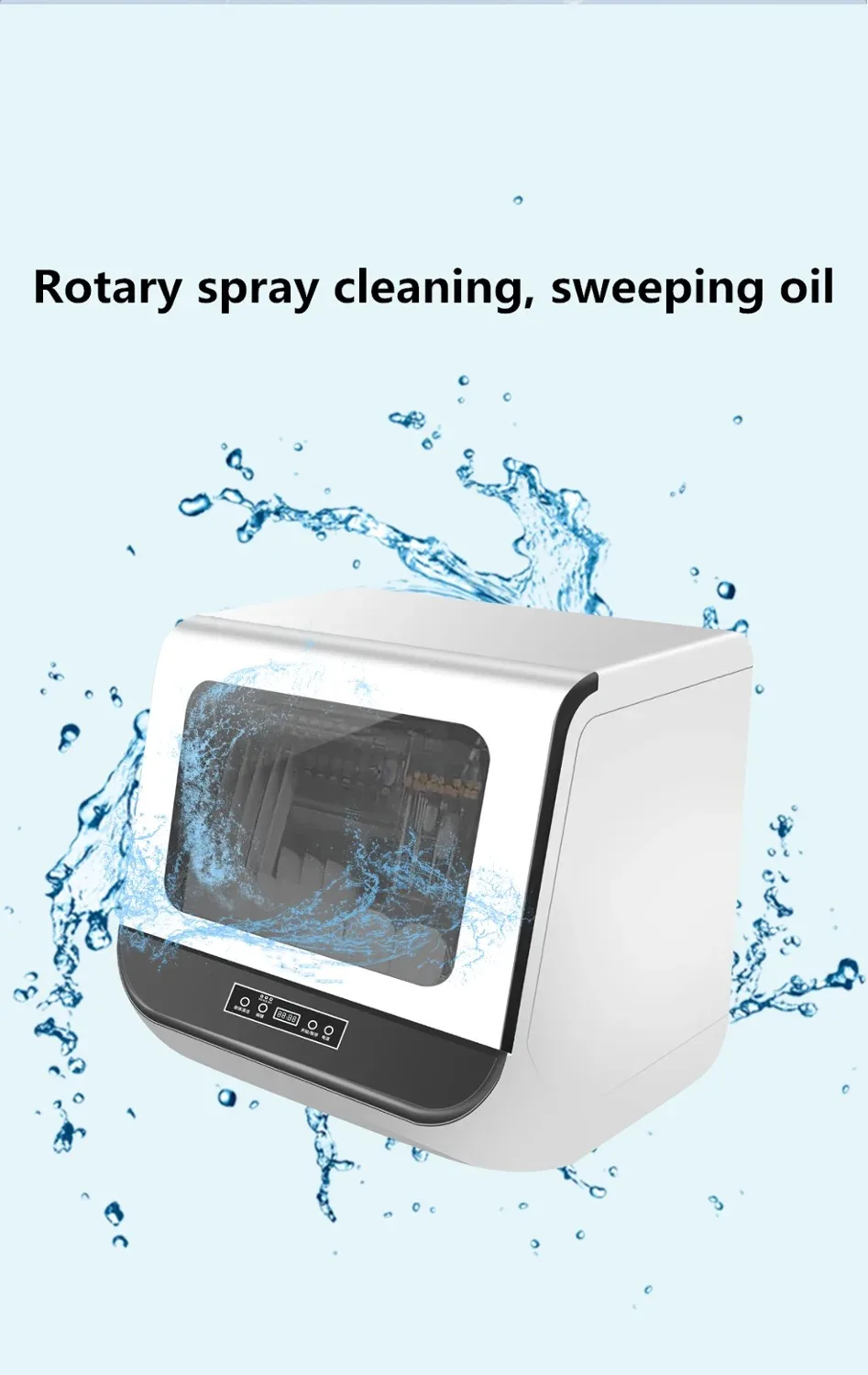 Flume Desktop Dish Household Automatic Drying (jp, Uk): Commercial Equipment - Commercial Use | CN | BAI | UK | Commercial Equipment - Image 4