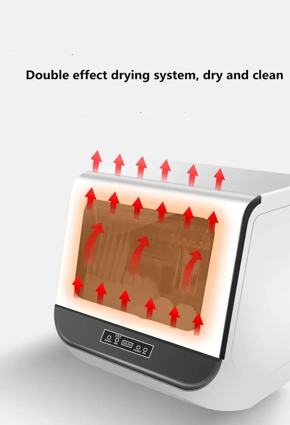 Flume Desktop Dish Household Automatic Drying (jp, Uk): Commercial Equipment - Commercial Use | CN | BAI | UK | Commercial Equipment - Image 8