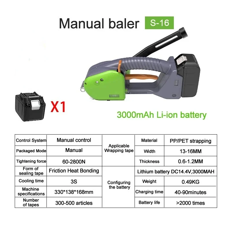 Melting B-16 Strapping Strap Packaging Baler Electric (aluminum, Where): Commercial Equipment - Commercial Use | Aluminum | used | apply