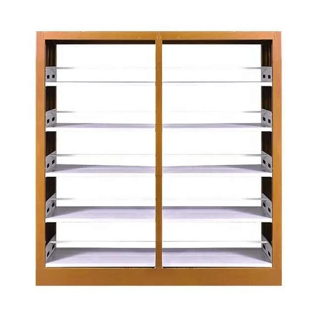 Metal Design Adjustable Shelves Steel Bookcase Library (after, Materia) - Commercial Equipment For Commercial Use | name | customization | province