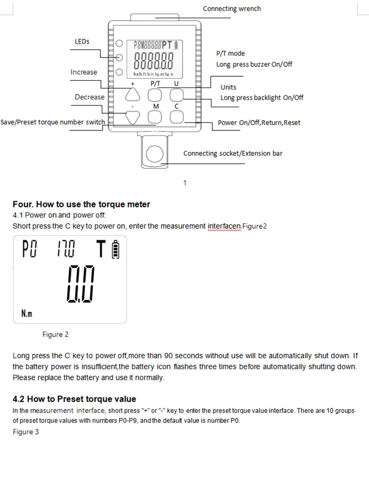 Torque Adapter Digital Meter N.m (same, Etc.) | Commercial Equipment | Commercial Use | mode | understand. | direction | Commercial Equipment - Image 5